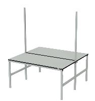 Стол рабочий серии AKIP DUAL DT-120.70