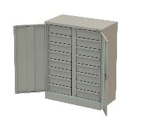 Шкаф для хранения комплектующих AKIP CBH-106-D8-D8 1060x820x450