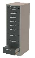 Тумба AKIP D10  на 10 ящиков 500x1520x590 мм