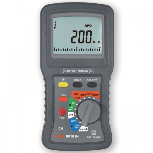 измеритель сопротивления изоляции 8010 IN - внешний вид измеритель сопротивления изоляции 8010 IN фотография