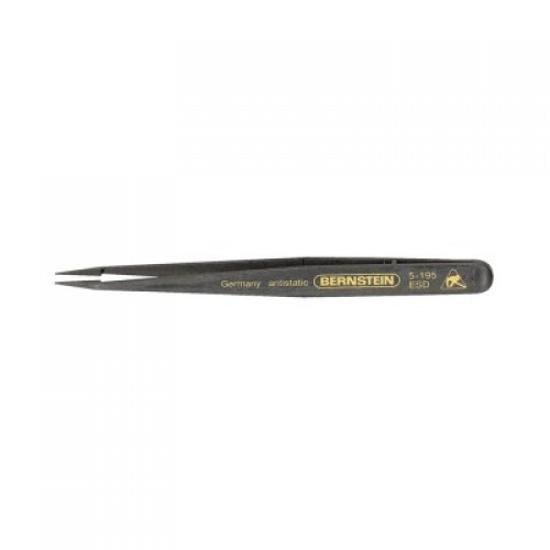 Пинцет SMD антистатический 5-195 - внешний вид Пинцет SMD антистатический 5-195 фотография