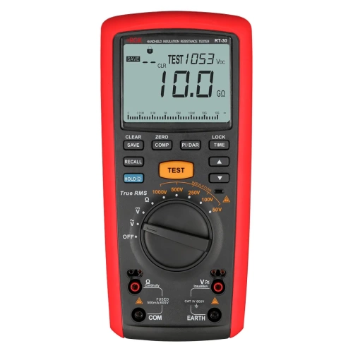 Цифровой мегаомметр RGK RT-30 фотография 