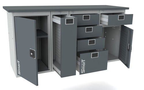 Верстак SMART 1760.1.P.4.1-1 - внешний вид фото 3 Верстак SMART 1760.1.P.4.1-1 фотография фото 3