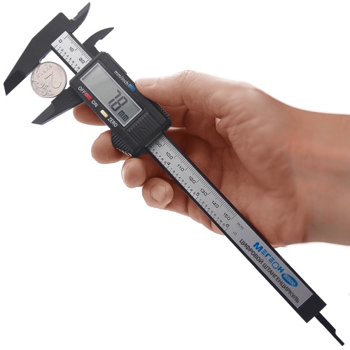 Штангенциркуль из карбона МЕГЕОН 80500 - внешний вид фото 8 Штангенциркуль из карбона МЕГЕОН 80500 фотография фото 8