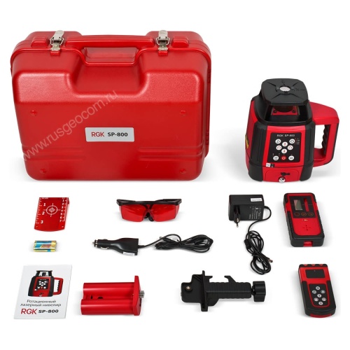 Ротационный нивелир RGK SP-800 с калибровкой фотография  фото 8