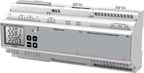 PD194E-8H3T-M11C11 Многофункциональные приборы 3RS-485/2Ethernet/8DI/3DO фотография 