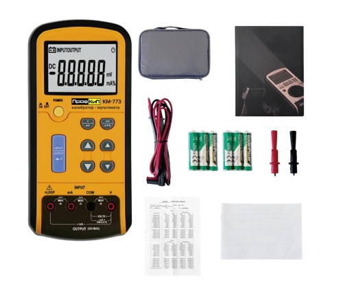ПрофКиП КМ-773 калибратор-мультиметр фотография  фото 3