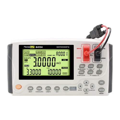 ПрофКиП Ф4104 - микромиллиомметр цифровой переносной фотография 