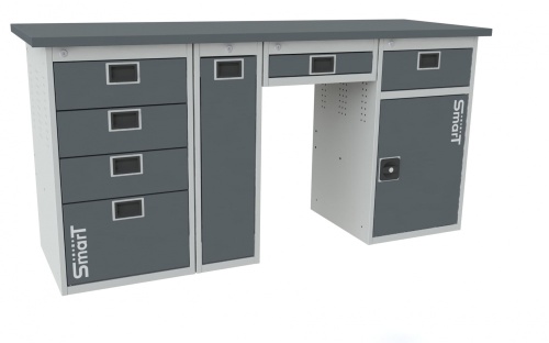 Верстак SMART 1760.4.P.Y.1-1 - внешний вид Верстак SMART 1760.4.P.Y.1-1 фотография