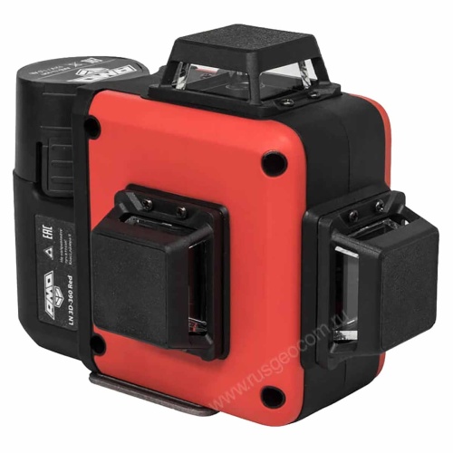 Лазерный уровень AMO LN 3D-360 Red с калибровкой фотография 