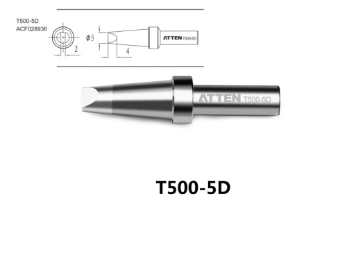 Жало паяльное T500-5D - внешний вид фото 2 Жало паяльное T500-5D фотография фото 2