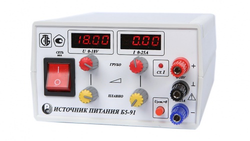 Источник питания Б5-91 - внешний вид Источник питания Б5-91 фотография