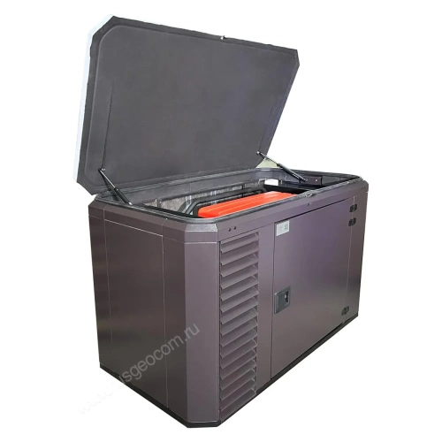 Супертихий зимний кожух для генератора 1700SS RAL 8019 фотография  фото 3