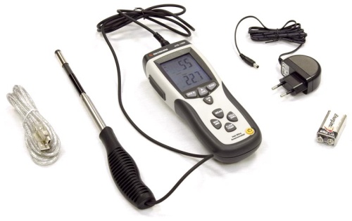 АТЕ-1080 Анемометр фотография  фото 6