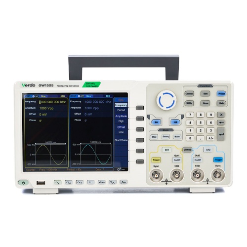 VERDO GW1505 Генератор сигналов 250 МГц, 1250 Мвыб/с фотография 