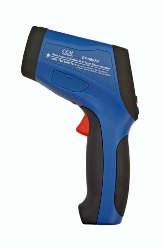 DT-8867H Профессиональный инфракрасный термометр - внешний вид фото 2 DT-8867H Профессиональный инфракрасный термометр фотография фото 2