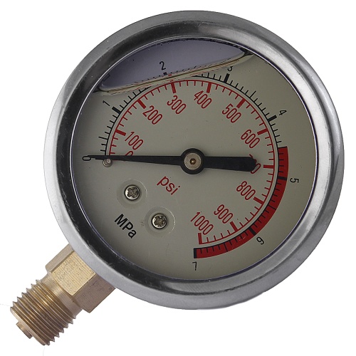 Манометр для электрического опрессовочного насоса МЕГЕОН 98160М фотография  фото 4