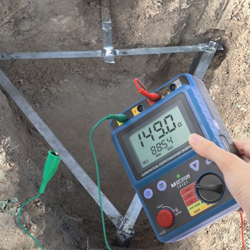 Измеритель сопротивления заземления МЕГЕОН 13121 - внешний вид фото 15 Измеритель сопротивления заземления МЕГЕОН 13121 фотография фото 15