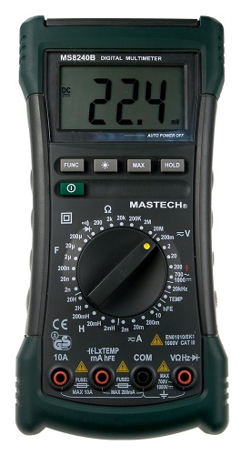 MS8240B Mastech цифровой мультиметр - внешний вид MS8240B Mastech цифровой мультиметр фотография
