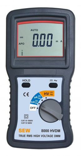 Мультиметр высоковольтный 8000 HVDM - внешний вид Мультиметр высоковольтный 8000 HVDM фотография
