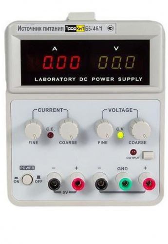 Источник питания ПрофКиП Б5-46/1- Источник Питания (0… 30В, 0...5А) фотография 