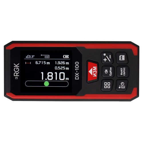 Лазерный дальномер RGK DX-100 фотография  фото 4
