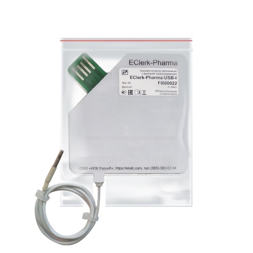 Автономный терморегистратор EClerk-Pharma фото 6