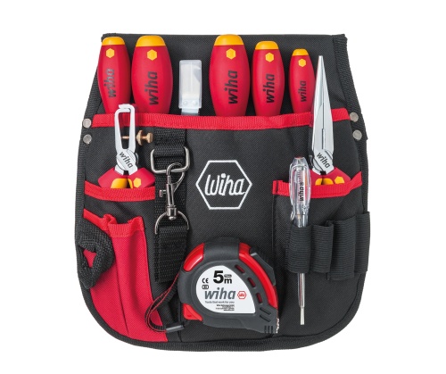 Набор для электриков в поясной сумке 9300-012 Tool Set Electrician - внешний вид фото 2 Набор для электриков в поясной сумке 9300-012 Tool Set Electrician фотография фото 2