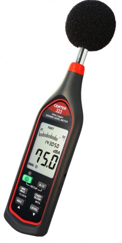 Измеритель шума CENTER 323 - внешний вид Измеритель шума CENTER 323 фотография