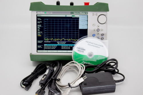 Анализатор параметров радиотехнических трактов и сигналов портативный MS2712E фотография  фото 2