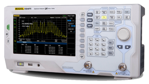 DSA875 RIGOL Анализатор спектра - внешний вид DSA875 RIGOL Анализатор спектра фотография