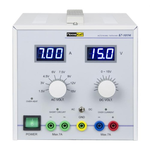 Источник питания ПрофКиП Б7-101М источник питания - внешний вид Источник питания ПрофКиП Б7-101М источник питания фотография