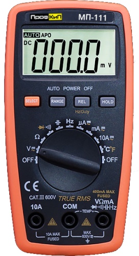 ПрофКиП МП-111 - мультиметр переносной - внешний вид ПрофКиП МП-111 - мультиметр переносной фотография
