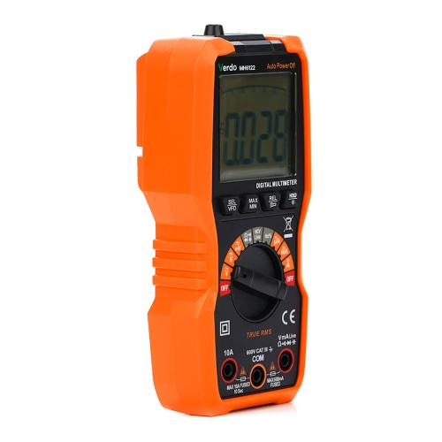 VERDO MH6122 Мультиметр портативный 0,5%, 6000 отсчетов - внешний вид фото 8 VERDO MH6122 Мультиметр портативный 0,5%, 6000 отсчетов фотография фото 8