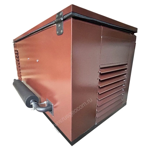 Супертихий зимний кожух для генератора 1400SS RAL 8017 фото 4 Супертихий зимний кожух для генератора 1400SS RAL 8017 фото 4