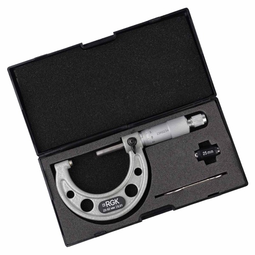 Микрометр RGK MPM-50 с поверкой фотография  фото 4
