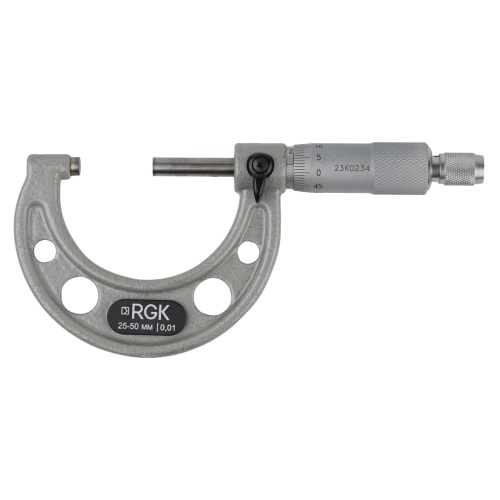 Микрометр RGK MPM-50 с поверкой фотография 
