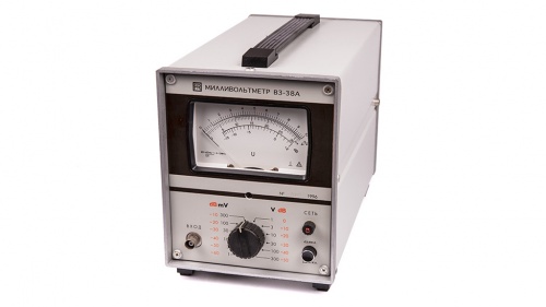 Вольтметр В3-38А - внешний вид Вольтметр В3-38А фотография