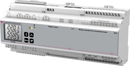 PD194E-8H3T-M12C11 Многофункциональные приборы 3RS-485/2Ethernet/12DI/3DO фотография 