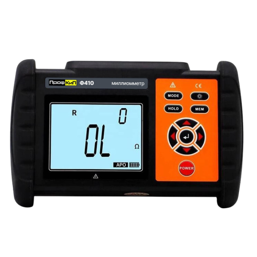 ПрофКиП Ф410 - миллиомметр цифровой переносной фотография 