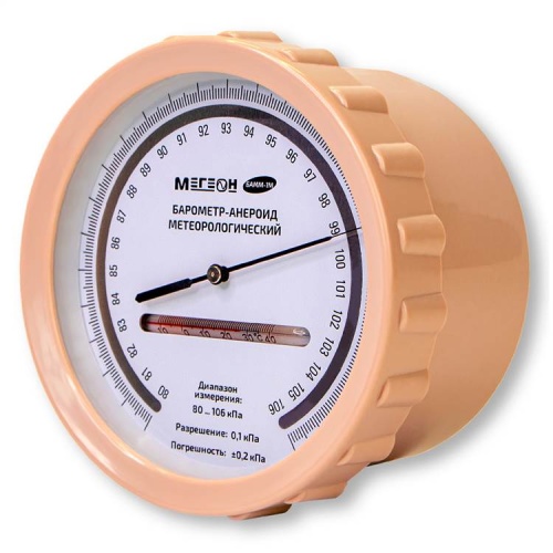 Барометр-анероид метеорологический МЕГЕОН БАММ-1М с поверкой фотография  фото 2