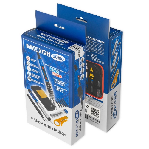Набор для пайки МЕГЕОН 00190 - внешний вид фото 10 Набор для пайки МЕГЕОН 00190 фотография фото 10