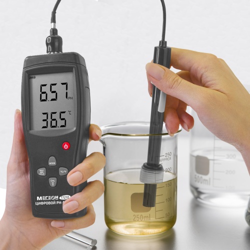 Цифровой рН-метр МЕГЕОН 17210 - внешний вид фото 11 Цифровой рН-метр МЕГЕОН 17210 фотография фото 11