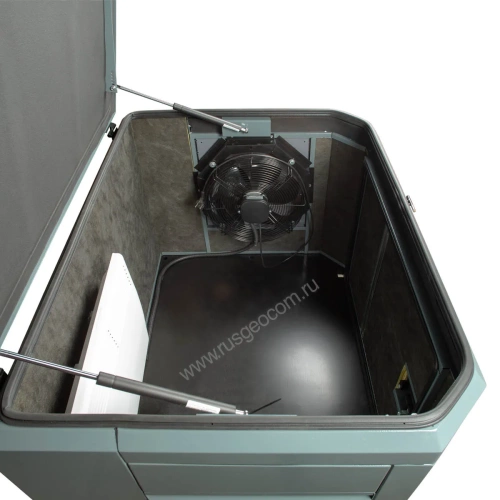 Тихий зимний кожух для генератора 1200 RAL 7031 фотография  фото 10