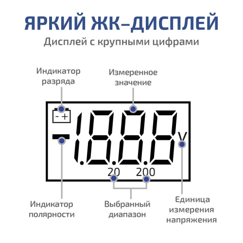 Цифровые токоизмерительные клещи МЕГЕОН 70003 - внешний вид фото 6 Цифровые токоизмерительные клещи МЕГЕОН 70003 фотография фото 6