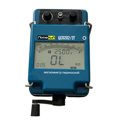 ПрофКиП ЦС0202/2Г Мегаомметр (2500В) фотография 