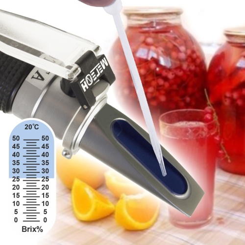 Ручной рефрактометр для определения концентрации сахарозы (Брикс) МЕГЕОН 72004 фотография  фото 10