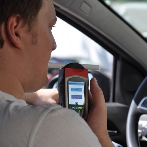 Алкотектор Mark V, алкометр с электрохимическим датчиком фотография  фото 12
