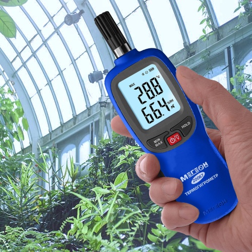 Термогигрометр МЕГЕОН 20067 с Bluetooth - внешний вид фото 7 Термогигрометр МЕГЕОН 20067 с Bluetooth фотография  фото 7