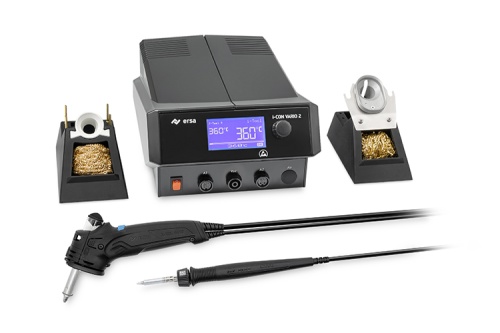Станция паяльная ERSA i-CON VARIO 2 MK2 /230V XVI - внешний вид фото 2 Станция паяльная ERSA i-CON VARIO 2 MK2 /230V XVI фотография фото 2